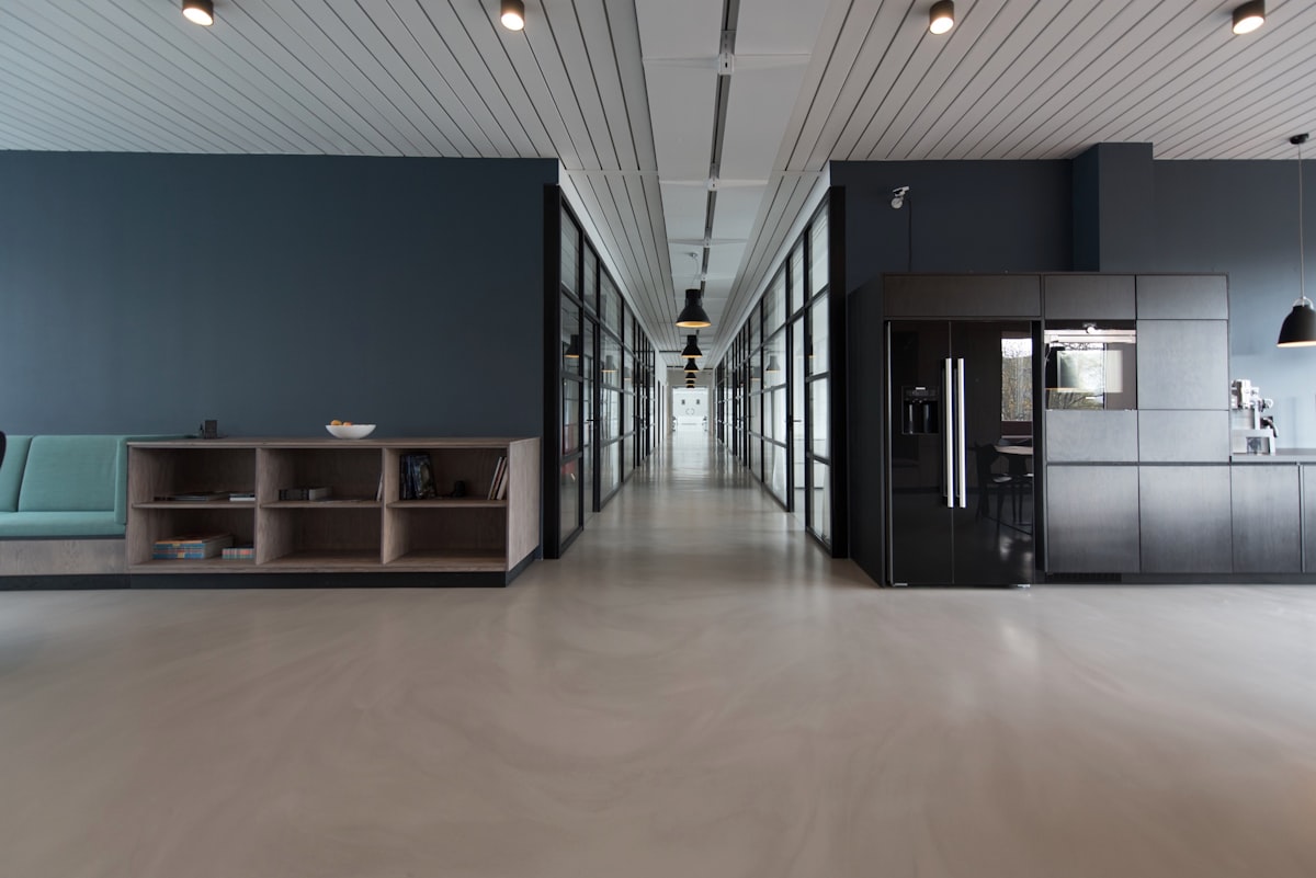 Modern commercial building